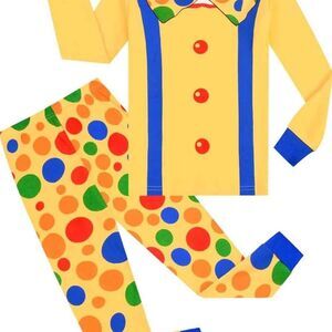 Joyond Boys Girls Halloween Cotton Pjs Size 8 2-Piece Long Sleeve Pajamas Set